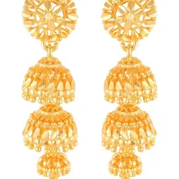 VIVASTRI Women Gold-Plated Alloy Earrings-picture-38