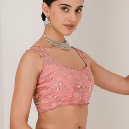 MAIVE Embroidered Sequinned Ready to Wear Lehenga & Blouse With Dupatta image 4