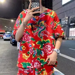 StyleCast Men Floral Printed Round Neck T-shirt image 2