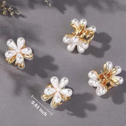 Watch junction Women Set of 10 Embellished Claw Clip image 2