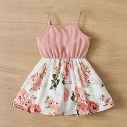 YK Print Fit & Flare Dress image 2