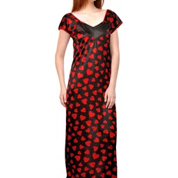 PHALIN Printed Maxi Nightdress image 3