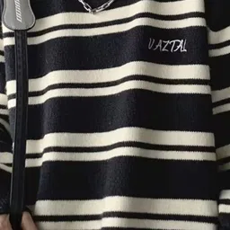 StyleCast x Revolte Men Striped Longline Pullover image 3