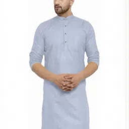 ANUJ FASHION Men Solid A-Line Kurtas-picture-32