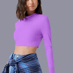 Dream Beauty Fashion Women Fitted Crop Top-picture-41
