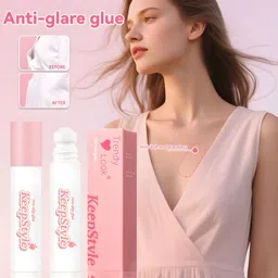 trendy look Keep Style Anti-Slip Roll-On Body Glue | Skin Adhesive for Clothing Glue image 2