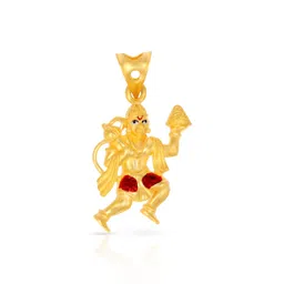 BHIMA 22K BIS Hallmark 916 Purity Yellow Gold Hanuman Pendant-picture-23