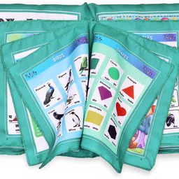 bjik Baby Learning Printed Velvet Pillow/Cushion/Toys/Soft Toys/Toddler Pillow image 3