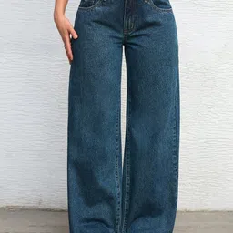 ROBECULT COLLECTION Women Plus Size Comfort Straight Fit High-Rise Stretchable Jeans-picture-11