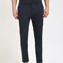 Tommy Hilfiger Men Pure Cotton Regular Fit Chinos Trousers-picture-27