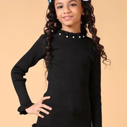 V-Mart Girls Cable Knit Pullover Sweaters-picture-35