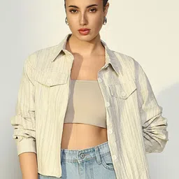 SHOWOFF Striped Tailored Jacket-picture-38