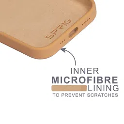 SPRIG Solid Printed iPhone 14 Pro Back Case Mobile Accessories image 2