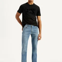 Levis Men Slim Fit Mid-Rise Light Fade Stretchable Jeans-picture-11