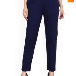 MIXFIT Women Pack of 2 Regular Fit Low-Rise Trousers-image-19