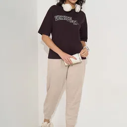 Ajile by Pantaloons Women Typography Printed 1 T-shirt image 4