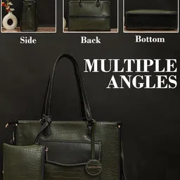 Bagsy Malone Animal PU Structured Tote Bag image 5