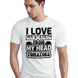 Seekbuylove Men Bio Finish Typography Printed Pure Cotton T-shirt image 2