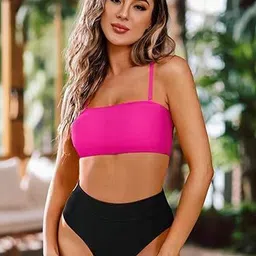 SIMNA CHIKAN Strapless Swim Bikini Set image 5