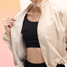 HRX by Hrithik Roshan Reflective Strip Running Sporty Jacket image 3