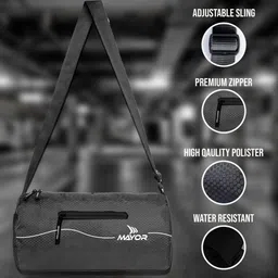 mayor Prime Gym Bag with Side Pocket image 2