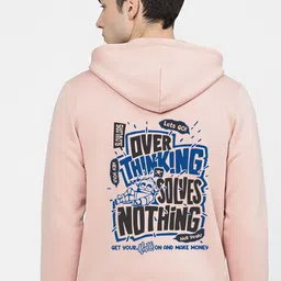 MINISTRY OF FRIENDS Men Printed Hooded Sweatshirt-picture-34