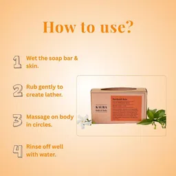 KAURA Patchouli Rain Cold Processed Soap- 100 g image 3