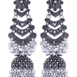 VIVASTRI Women Gold-Plated Alloy Earrings-image-72