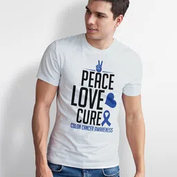 Seekbuylove Men Typography Printed Bio Finish T-shirt image 2