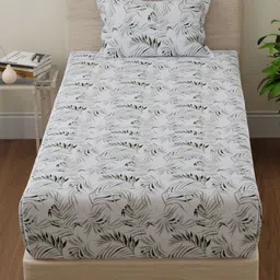 Huesland Cotton Single Bed Size Bedsheet With 1 Pillow Covers 1.73m X 2.36m-picture-21