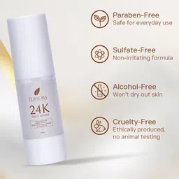 Flawora Set Of 2 24K Gold Face Serum - 30 ml Each image 2
