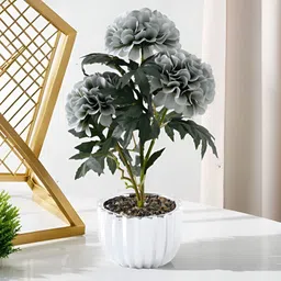 The Better Home Grey & White Artificial Flowers and Plants image 1