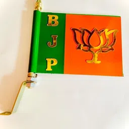 krishna art BJP Flag Rectangle Outdoor Car Flag Rectangle Car Window Flag-picture-17