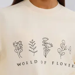 LULU & SKY Graphic Printed Round Neck Pullover Sweatshirt image 2