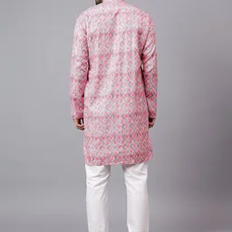 VIBEPRINT Men Ethnic Motifs Printed Kurta image 2