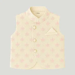 Kidbea Boys Solid Printed Kurta with Trousers image 5