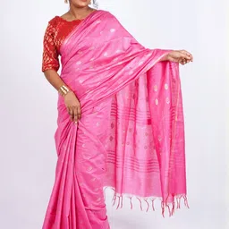 ANUTTARA Woven Design Bhagalpuri Saree-picture-25