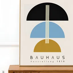 SAF White & Black 1 Piece Wood Abstract Wall Paintings image 1