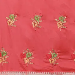 DIVASTRI Floral Zari Silk Cotton Saree image 3