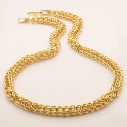 SANAA CREATIONS Unisex Brass Gold-Plated Antique Chain-picture-15