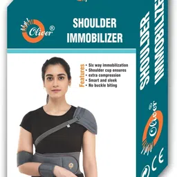 oliver Elastic Shoulder Immobilizer Ultra: Used For Injuries Shoulder Support (Grey) Shoulder Support-picture-20