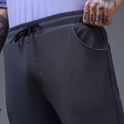 MADSTO Men Pack Of 2 Mid Rise Relaxed Fit Cargos Track Pants image 4