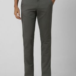 Van Heusen Sport Men Cotton Slim Fit Casual Trousers-picture-41