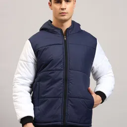 Metronaut Men Colourblocked Puffer Jacket-picture-14