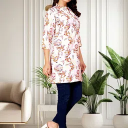 KHANJAN FASHION Printed Kurti image 4
