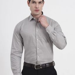 JADE BLUE Men Opaque Formal Shirt-picture-18