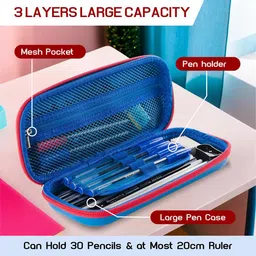 Kuber Industries Pack Of 2 Captain America Printed Waterproof 3D Pencil Boxes image 4