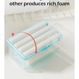 DeoDap White & Blue Soap Dish-picture-41