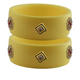 Vidhya Kangan Women Beige Bangle-picture-19