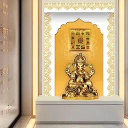 shri astha vinayak Shri Shree Sampoorna Yantra (16 x 16 cm) | Energized Yantra Wooden Yantra image 3